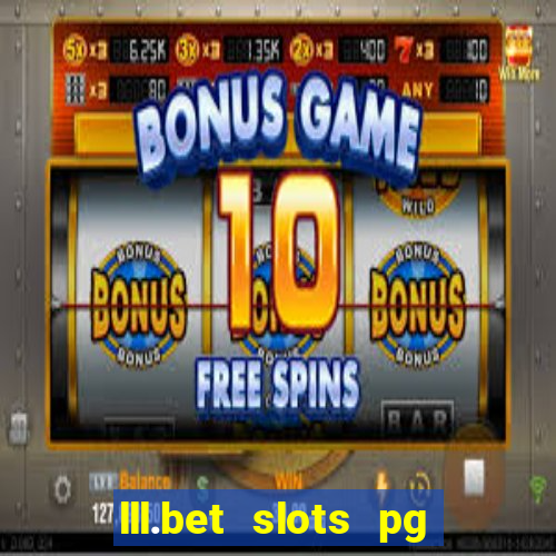 lll.bet slots pg online games